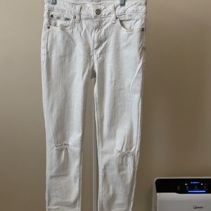 LC Lauren Conrad White Skinny Jeans